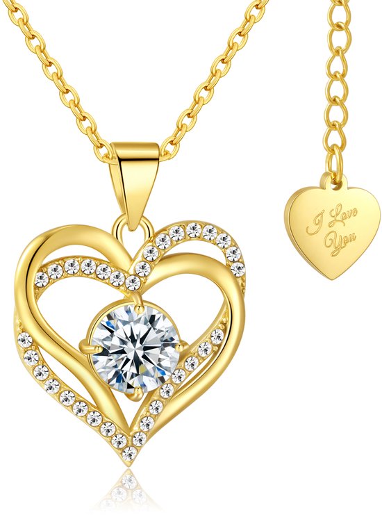 Eternal Love Double Heart Necklace